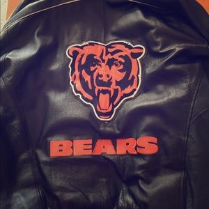 Vintage Chicago Bears leather jacket!